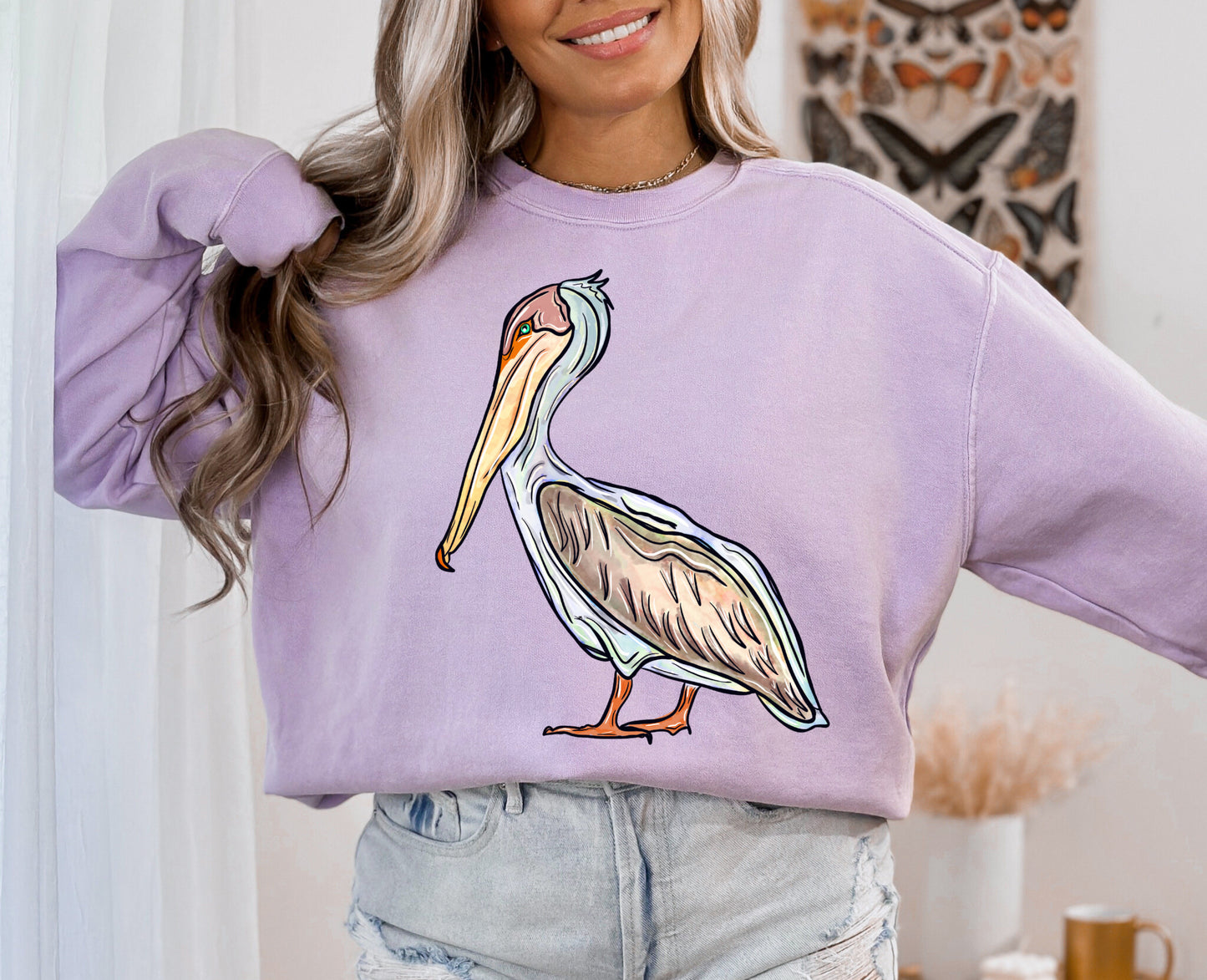 Watercolor Pelican