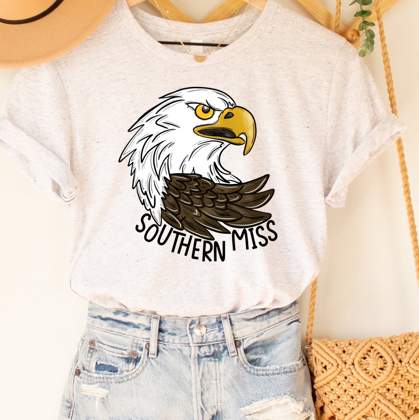 Eagle Drawing (Any School/Saying)