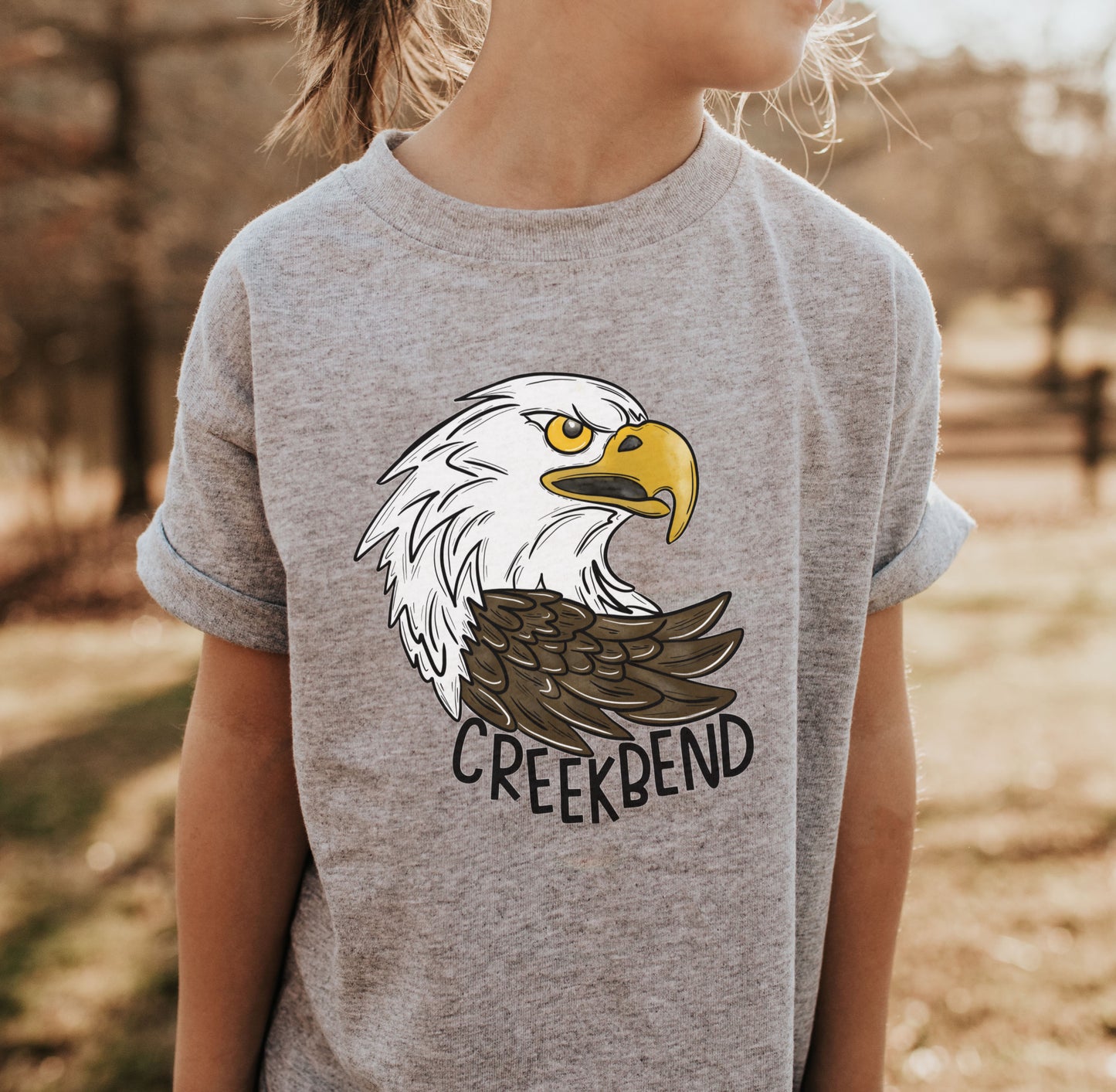 Eagle Drawing (Any School/Saying)
