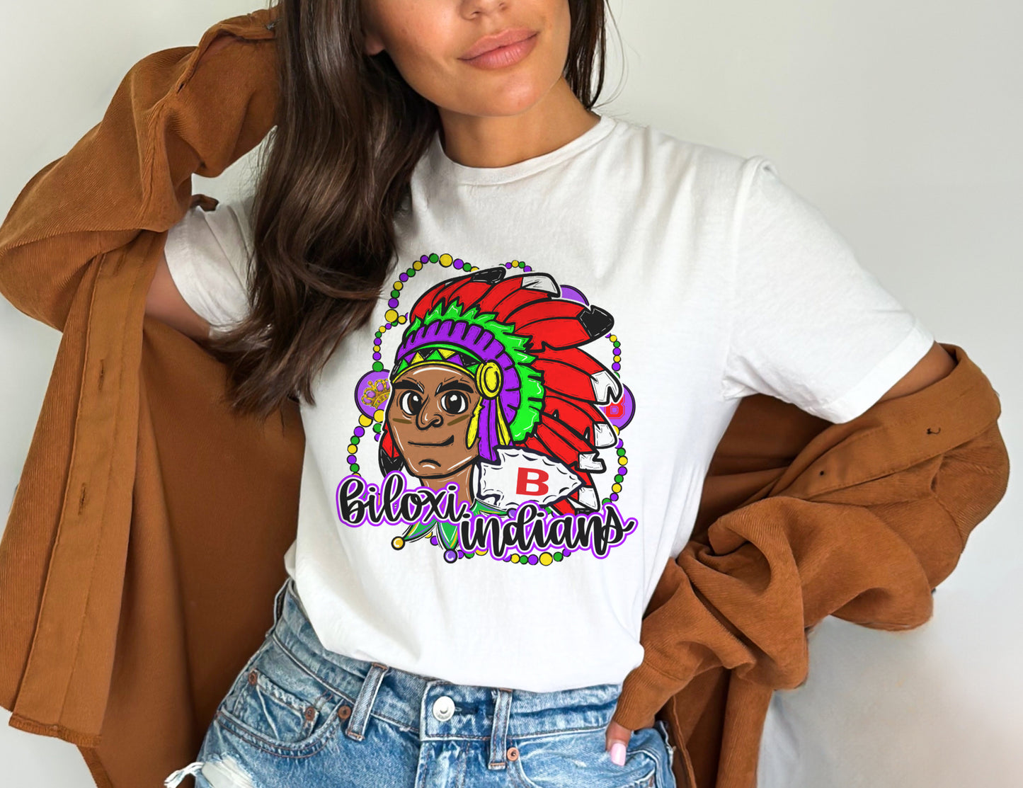 Biloxi Indian Mardi Gras (SUBLIMATION SALE)