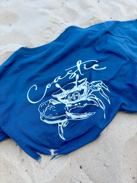Coastie White (Please tell me front/back print in order notes & your animal/shirt color)