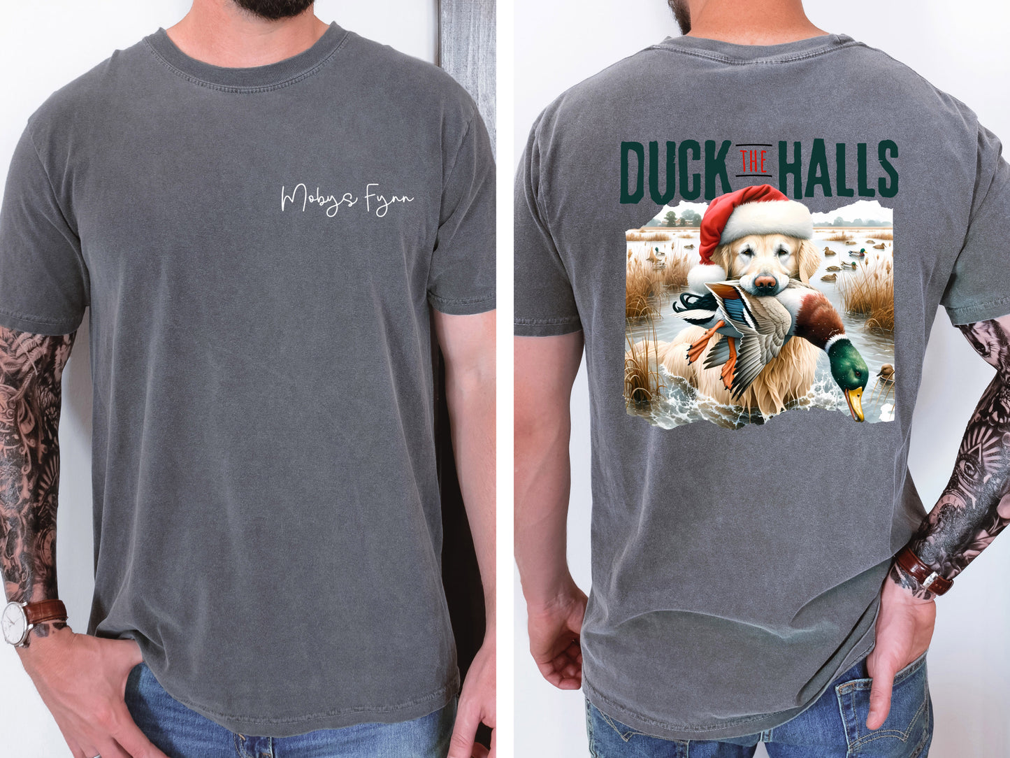 Duck the Halls (Tan or Brown Lab)