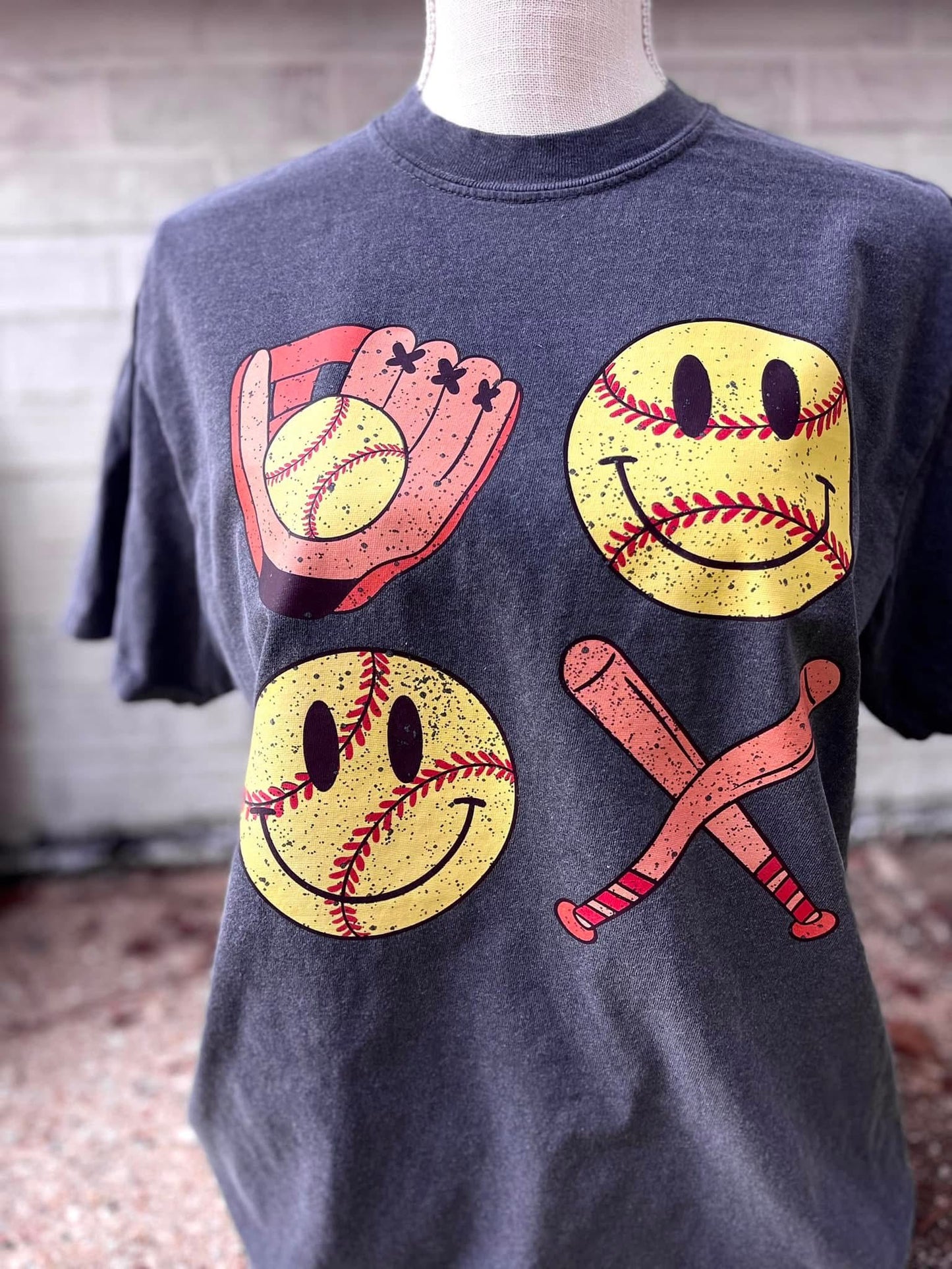Baseball/Softball Smiley