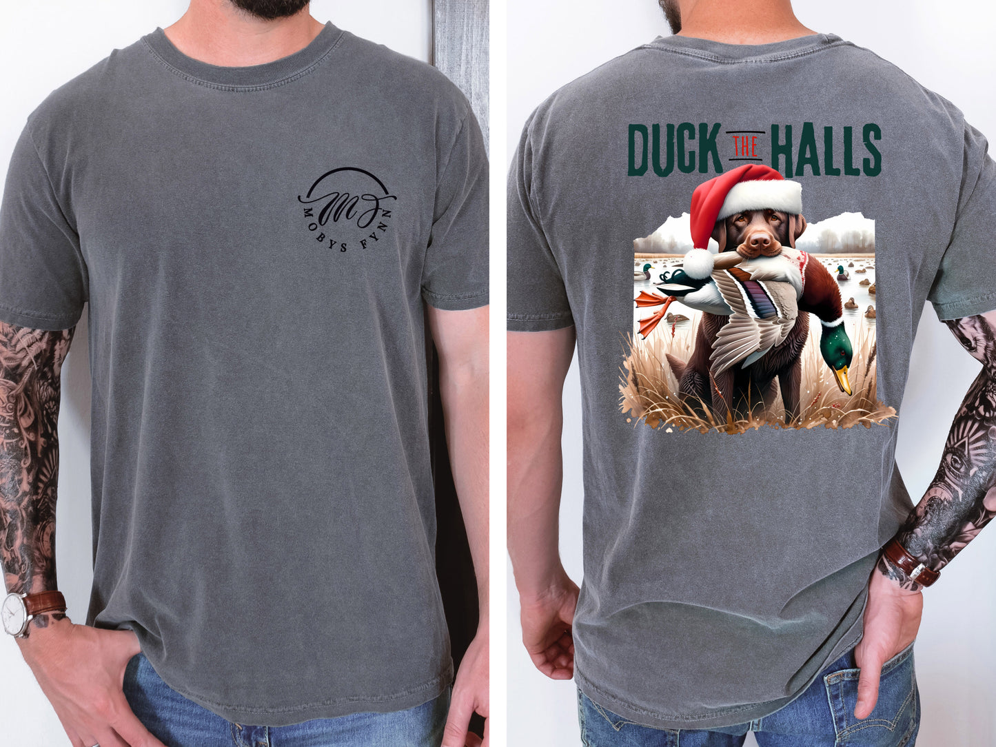 Duck the Halls (Tan or Brown Lab)