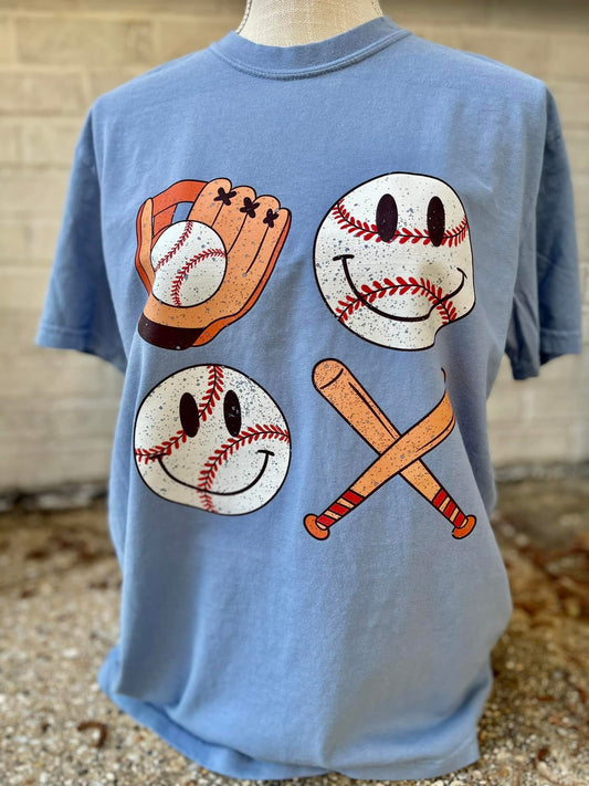 Baseball/Softball Smiley