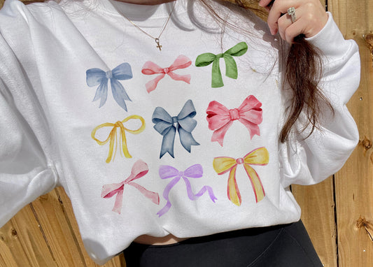 Watercolor Bows