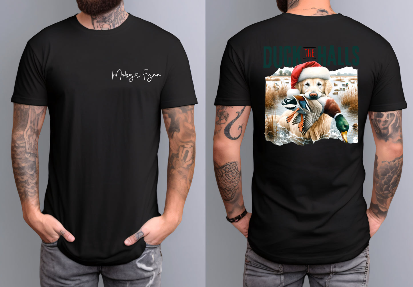 Duck the Halls (Tan or Brown Lab)