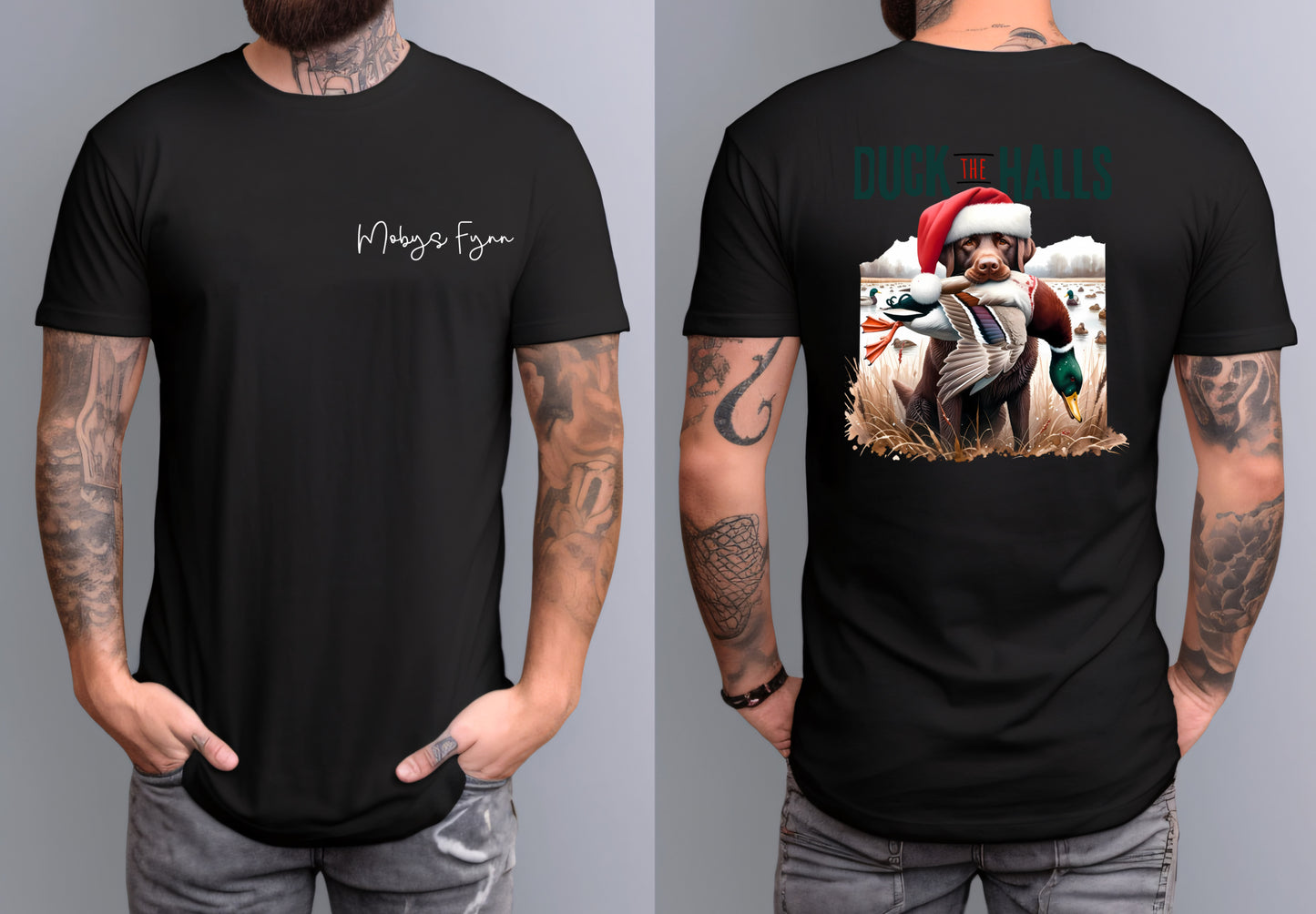 Duck the Halls (Tan or Brown Lab)