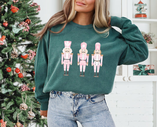 Vintage Pink Nutcracker