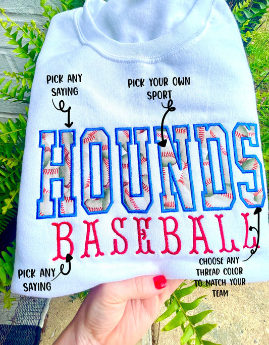 Sports Appliqué Embroidery