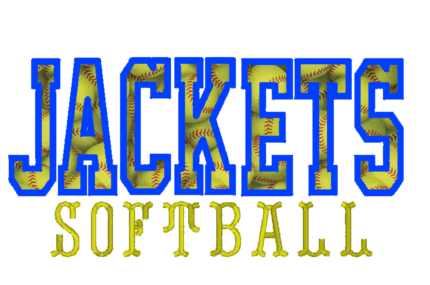 Sports Appliqué Embroidery