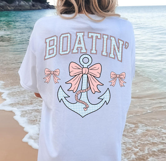 Boatin (Front has a small anchor)