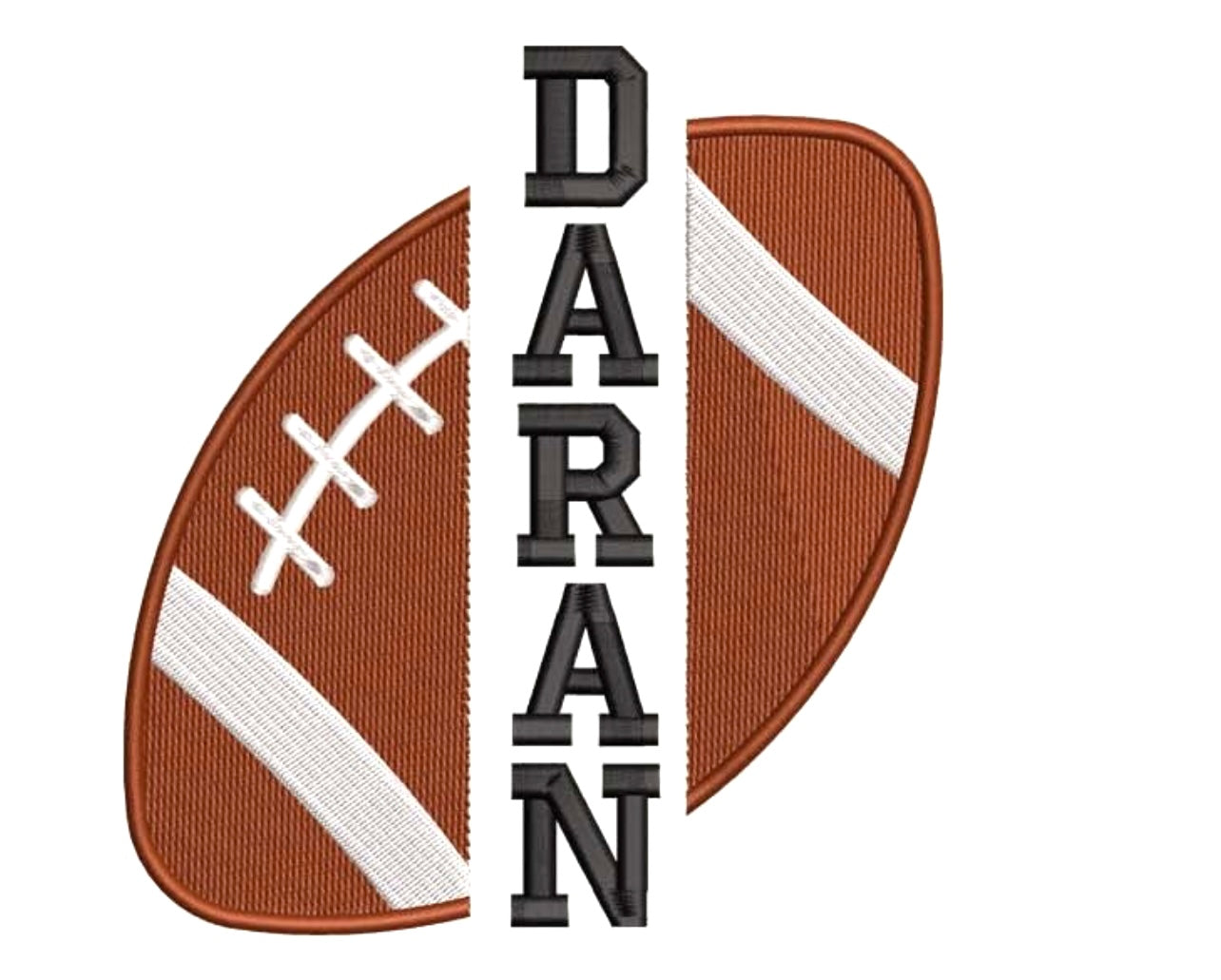 Embroidered Football 🏈
