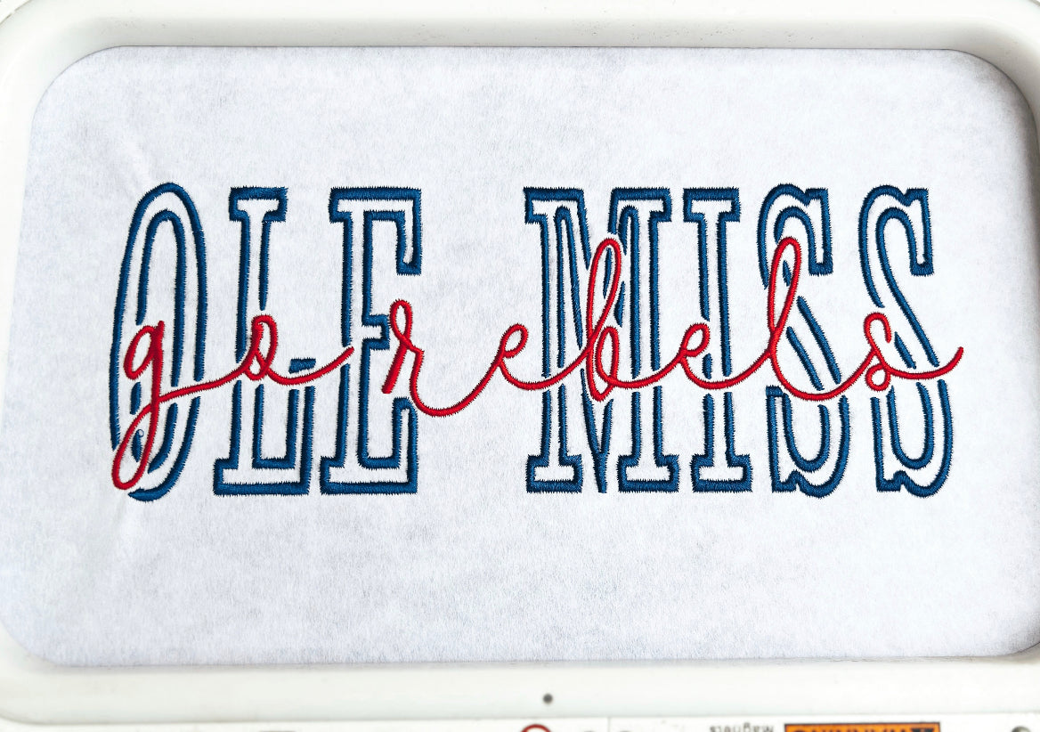 Go Rebels (Embroidered)