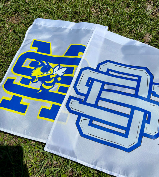 School Spirit Garden Flag