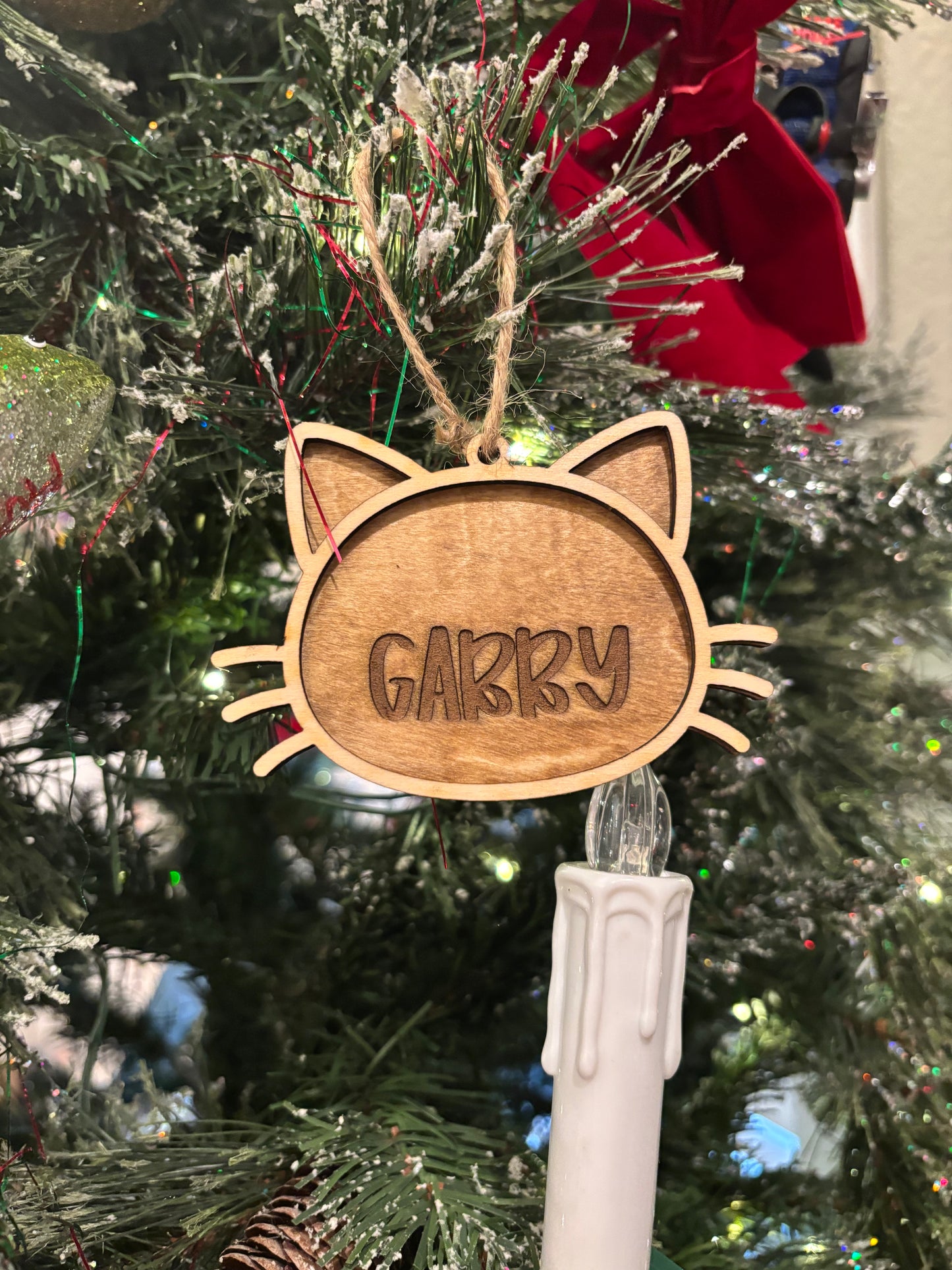 Paw Print Ornament
