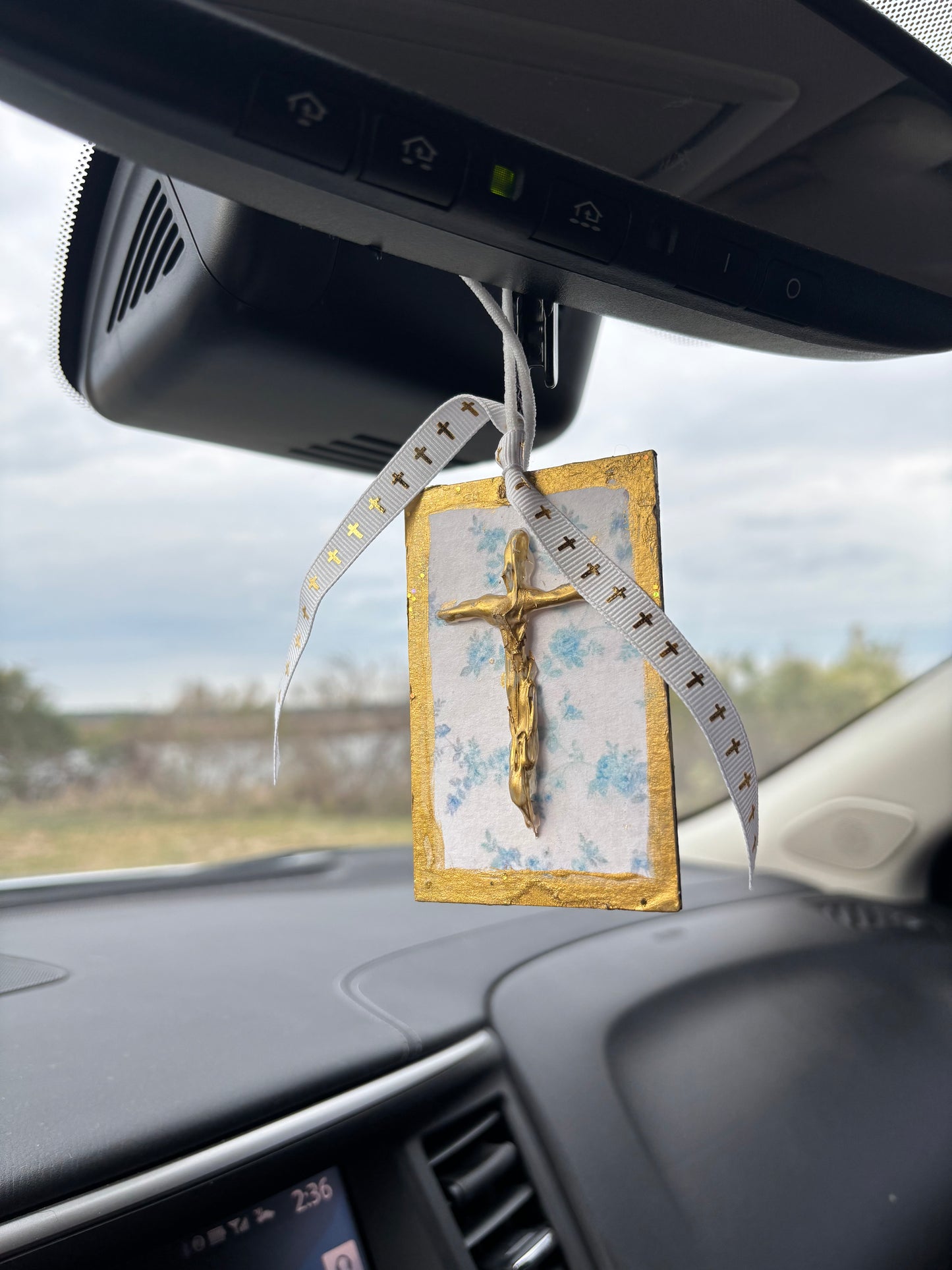 Prayed over travel companion