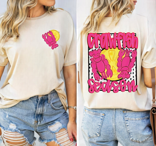 Crawfish Season (Front & Back)