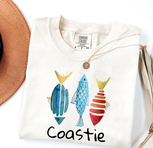 Coastie Watercolor Fish