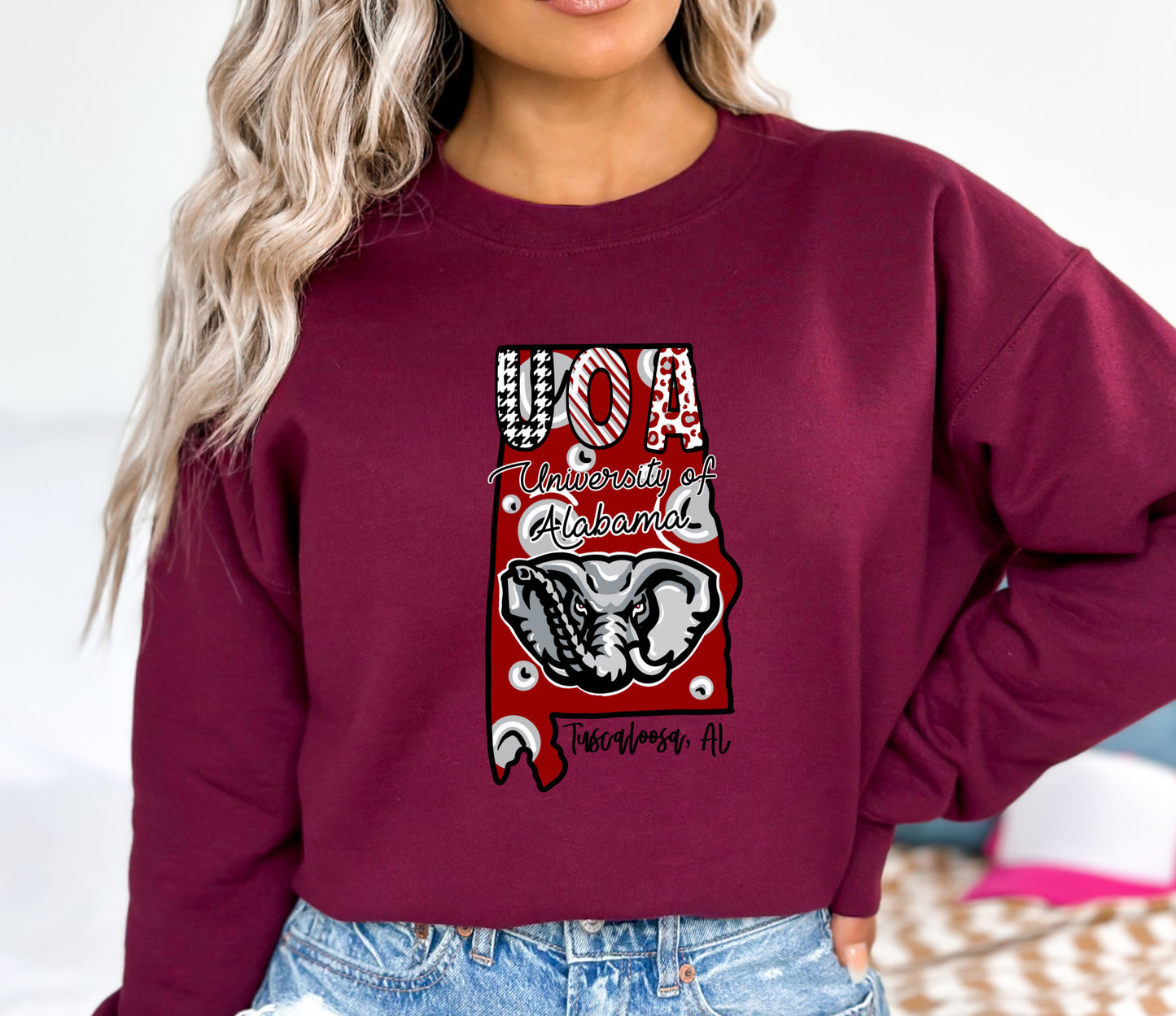 Crimson UOA Doodle State