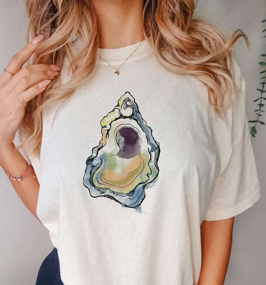 Simple Watercolor Oyster