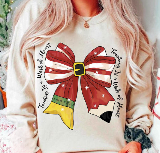Teacher Christmas Pencil