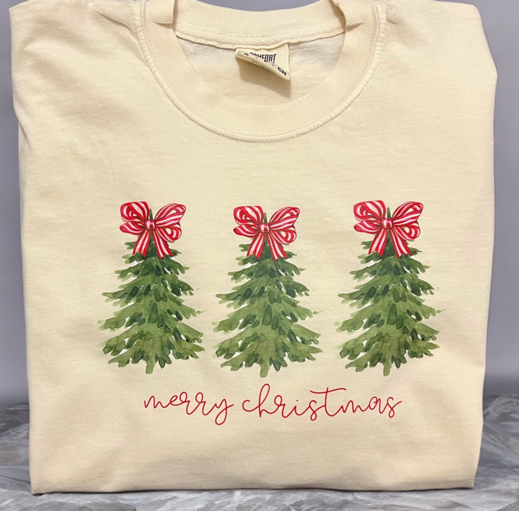 Merry Christmas 3 Trees