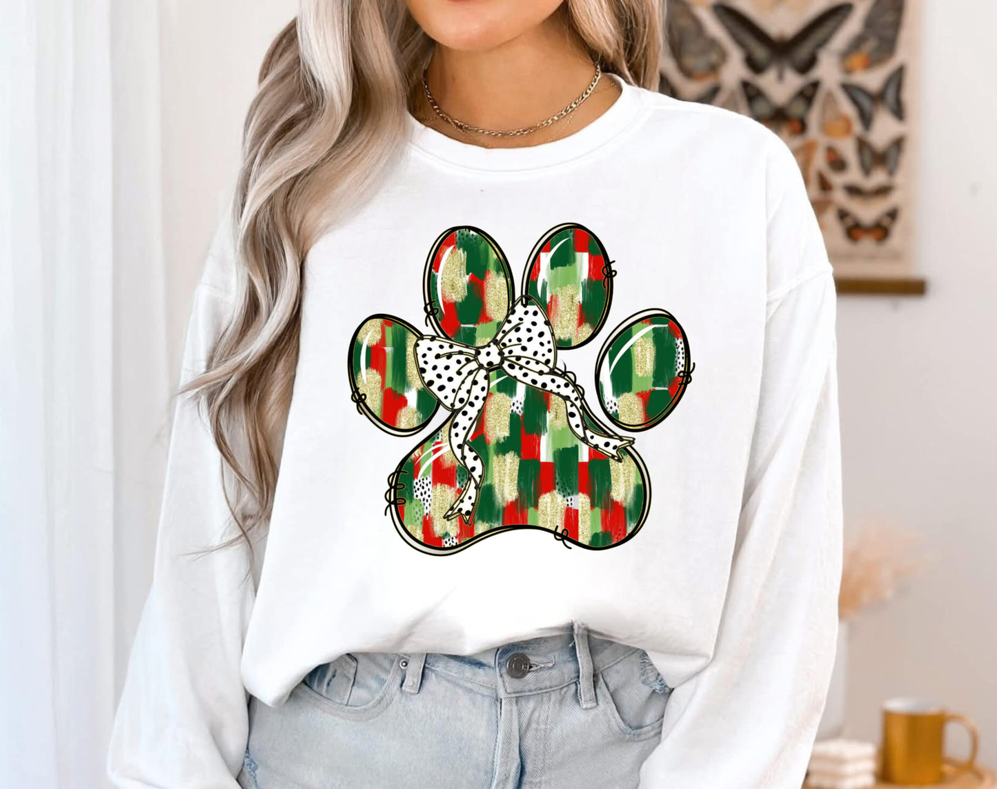 Paw Print Christmas