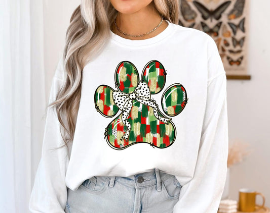 Paw Print Christmas