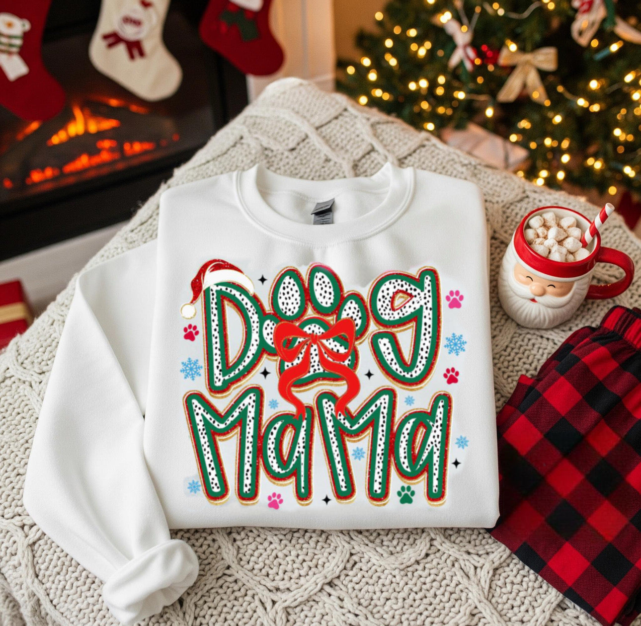 Dog Mama Christmas
