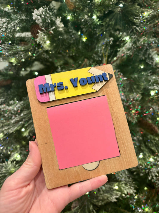 Sticky Note Holder (Any Occupation)