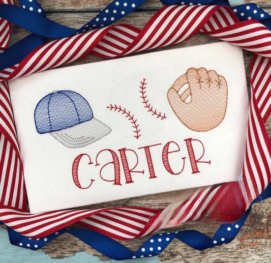 Baseball Embroidery