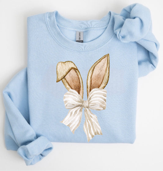 Tan Bunny Bow