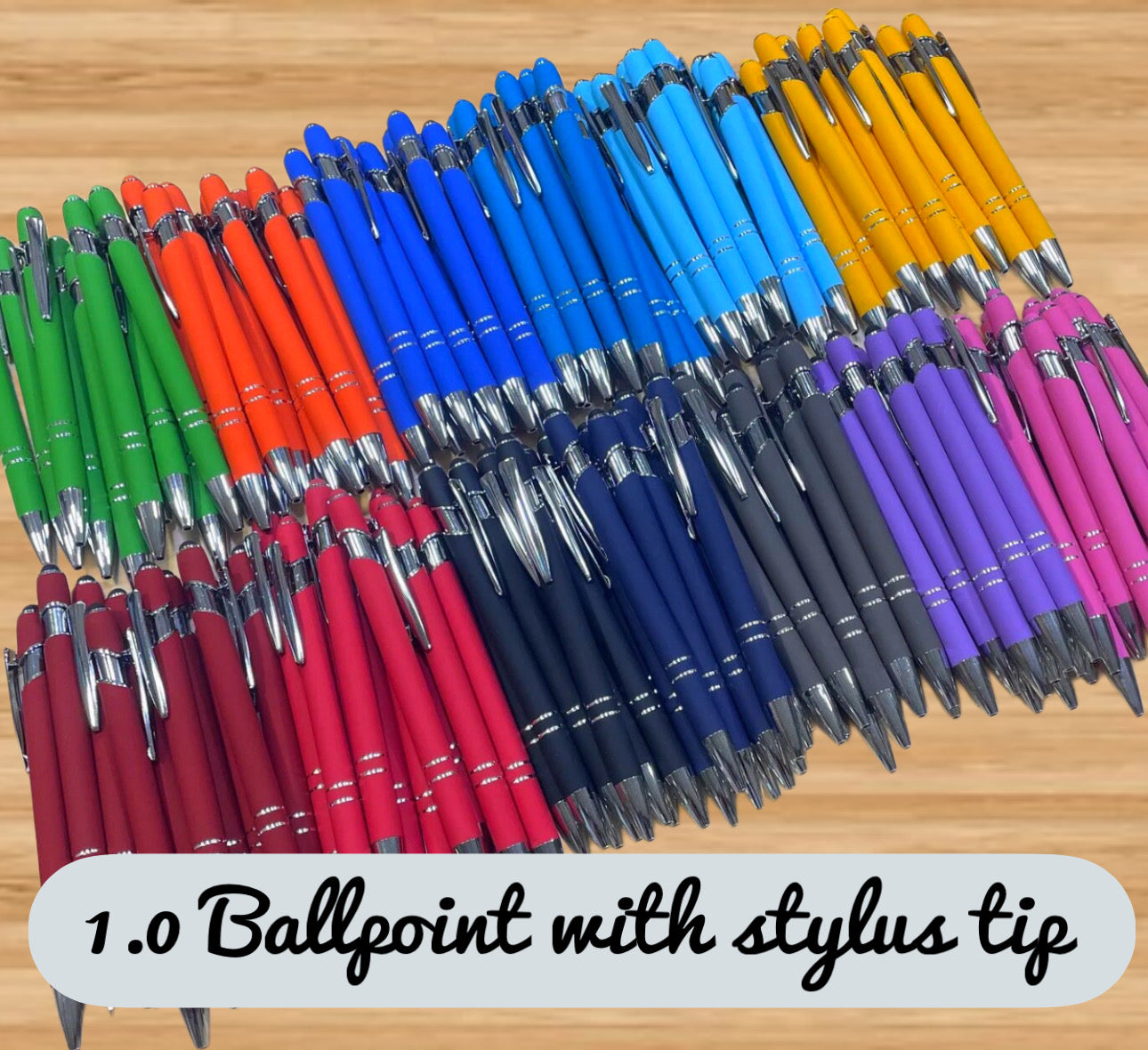 Multi Color Engraved Pens