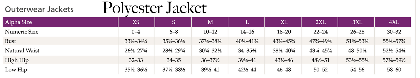 Embroidered Full Zip