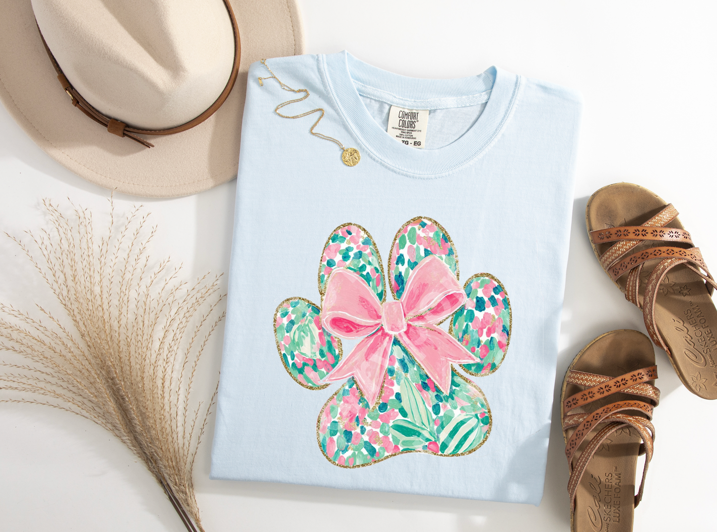 Floral Pawprint