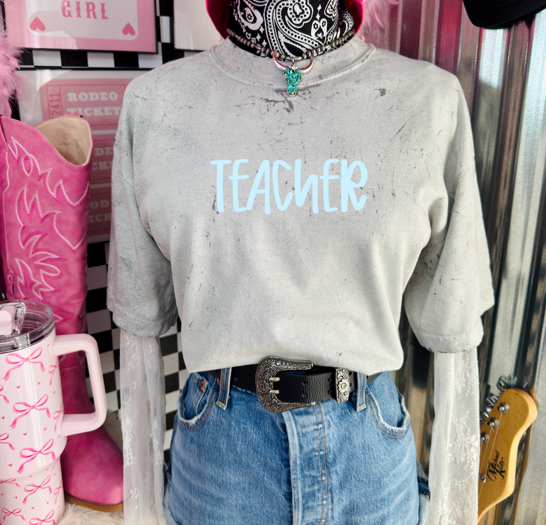 Preppy Handwriting (Customize your saying & colors)