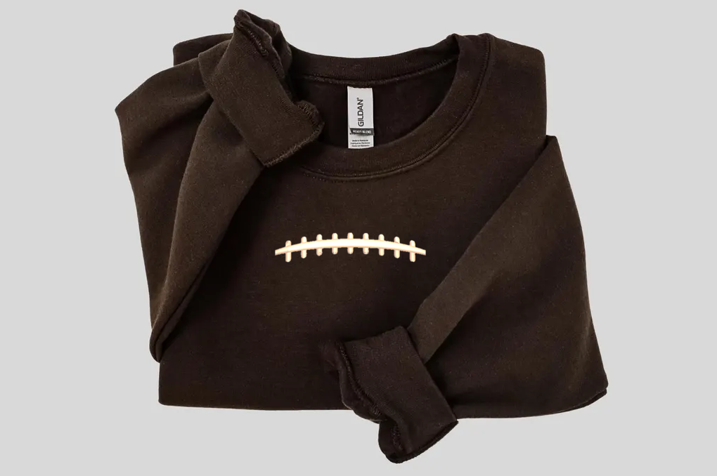 Football Stitched Sweatshirt