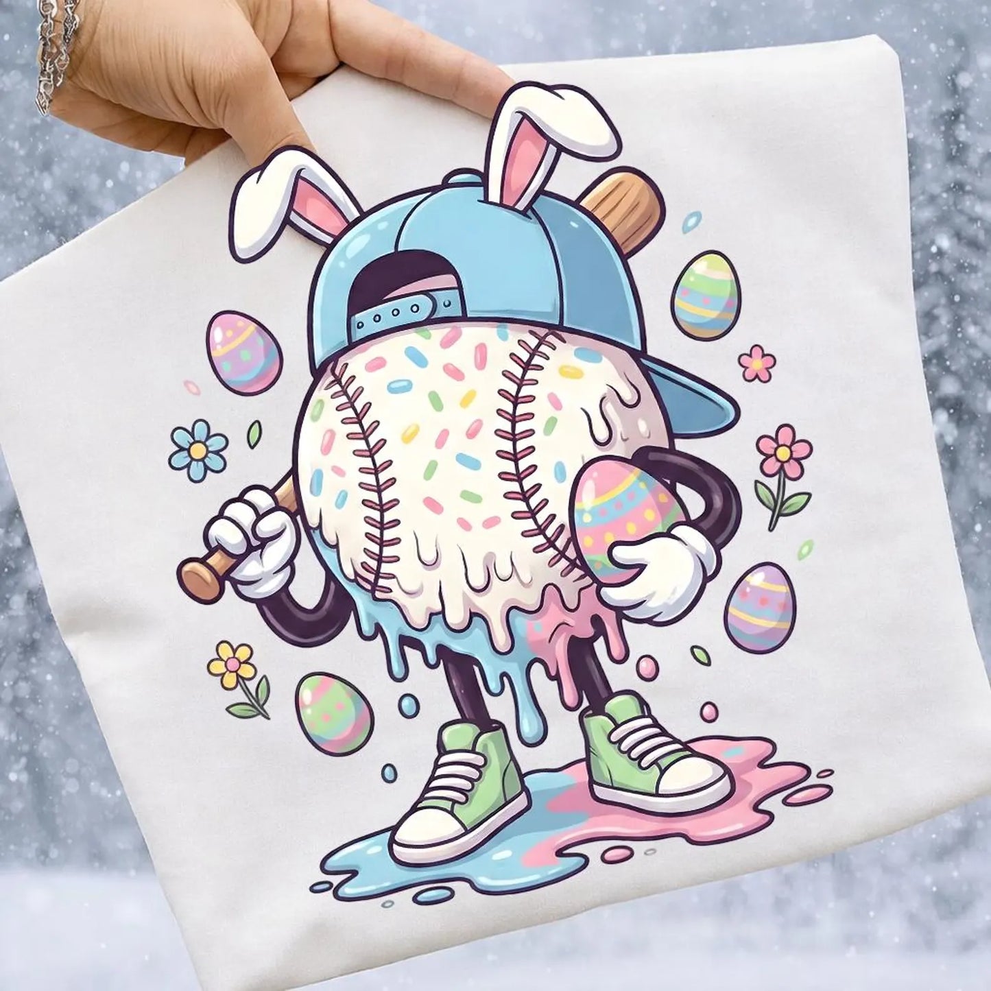 Drippy Baseball Easter
