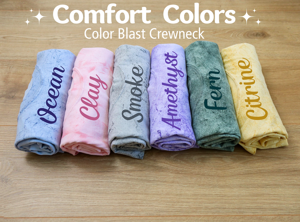 Colorblast Varsity Font (ANY SAYING)