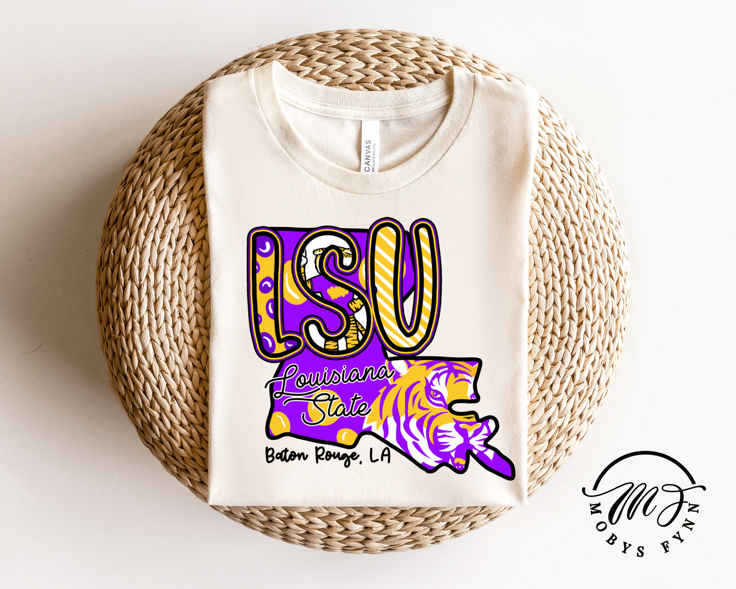 LSU Doodle States