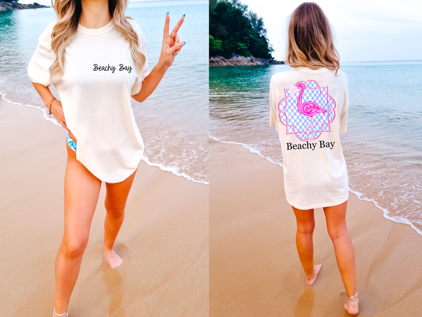 Beachy Bay- Flamingo