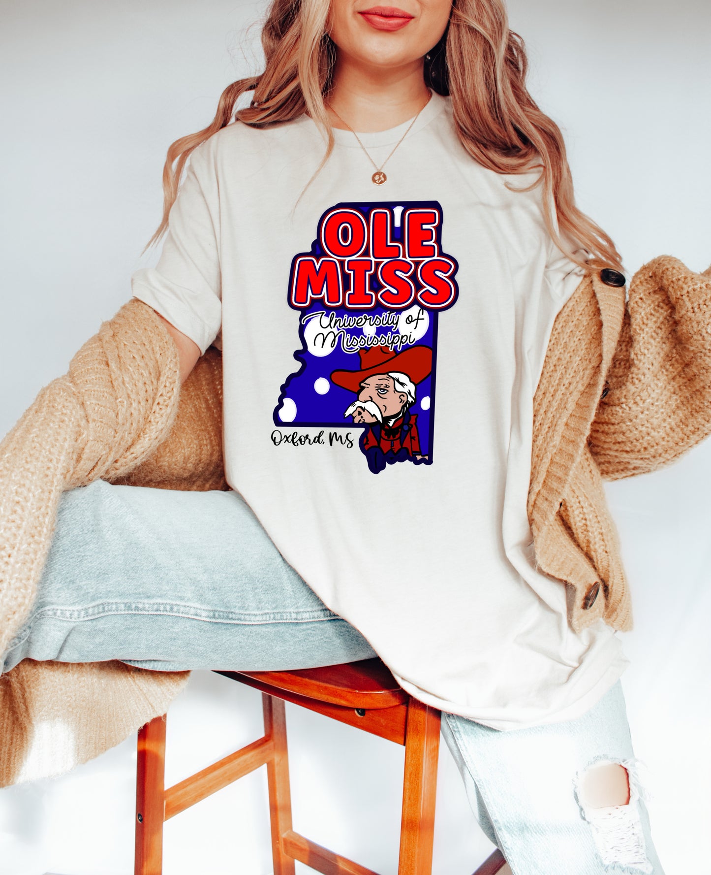 Ole Miss Doodle States