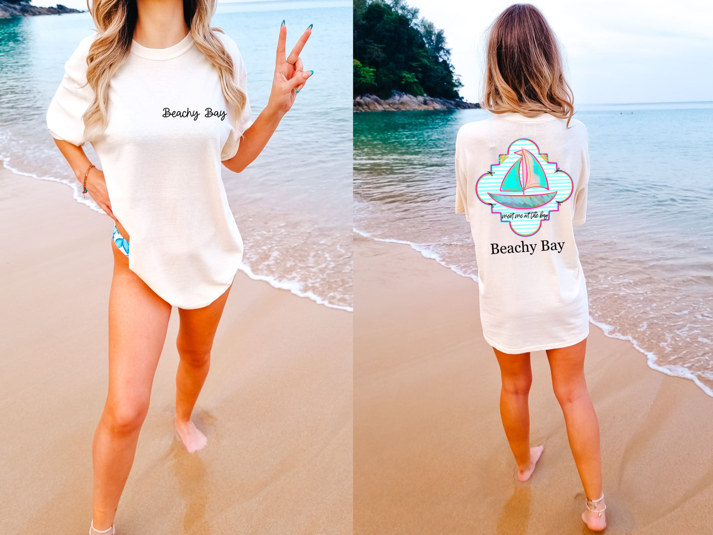 Beachy Bay- Boat/ meet me at the bay