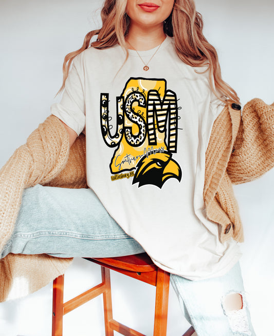 Southern Mississippi Doodle States