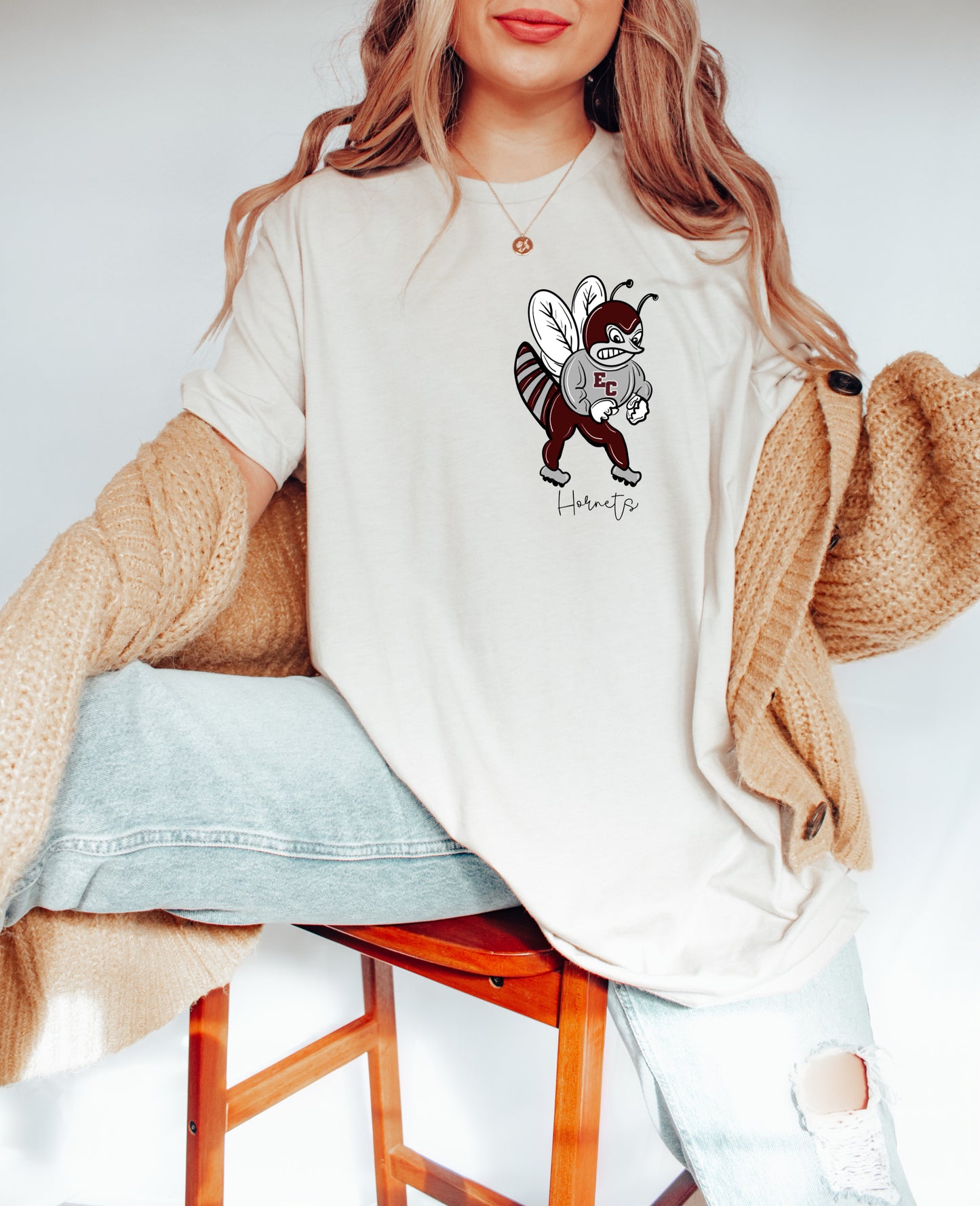 East Central Hornets (Specify Small Pocket or Full Front)