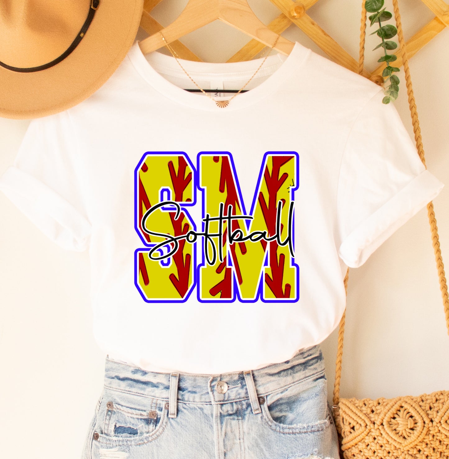 Sports Monogram Letters (Choose your own letters/sport)
