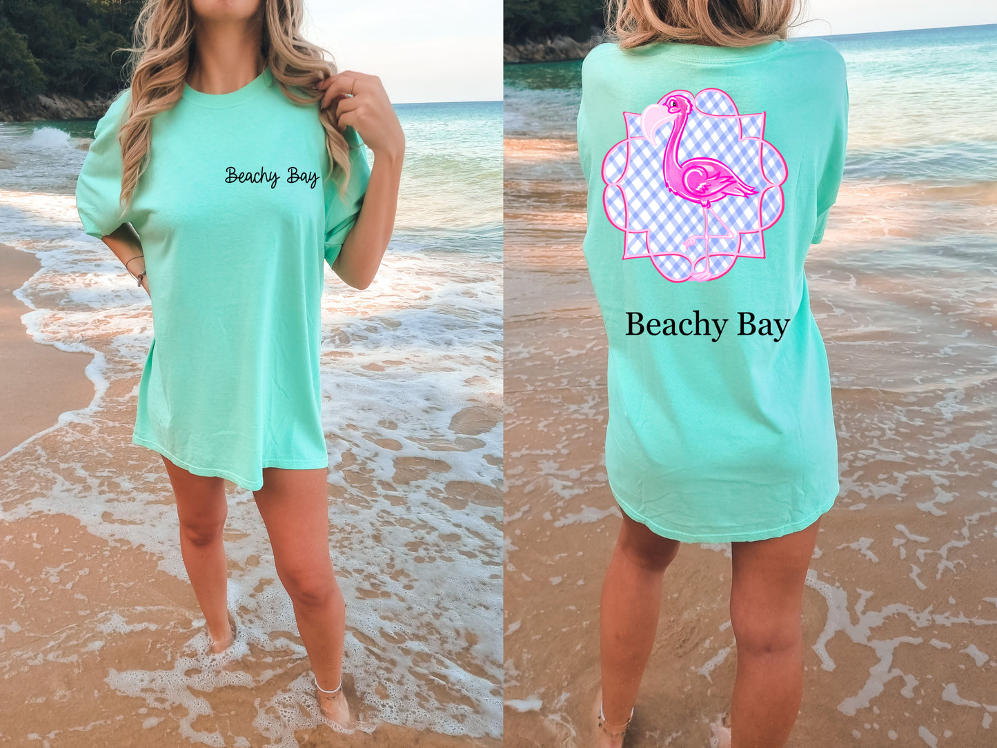 Beachy Bay- Flamingo