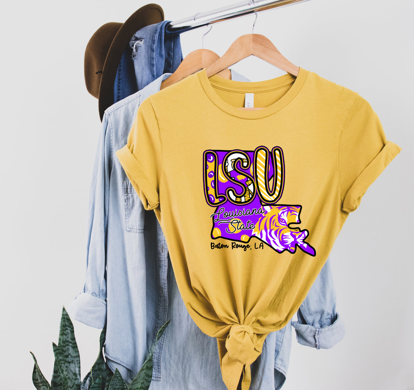 LSU Doodle States