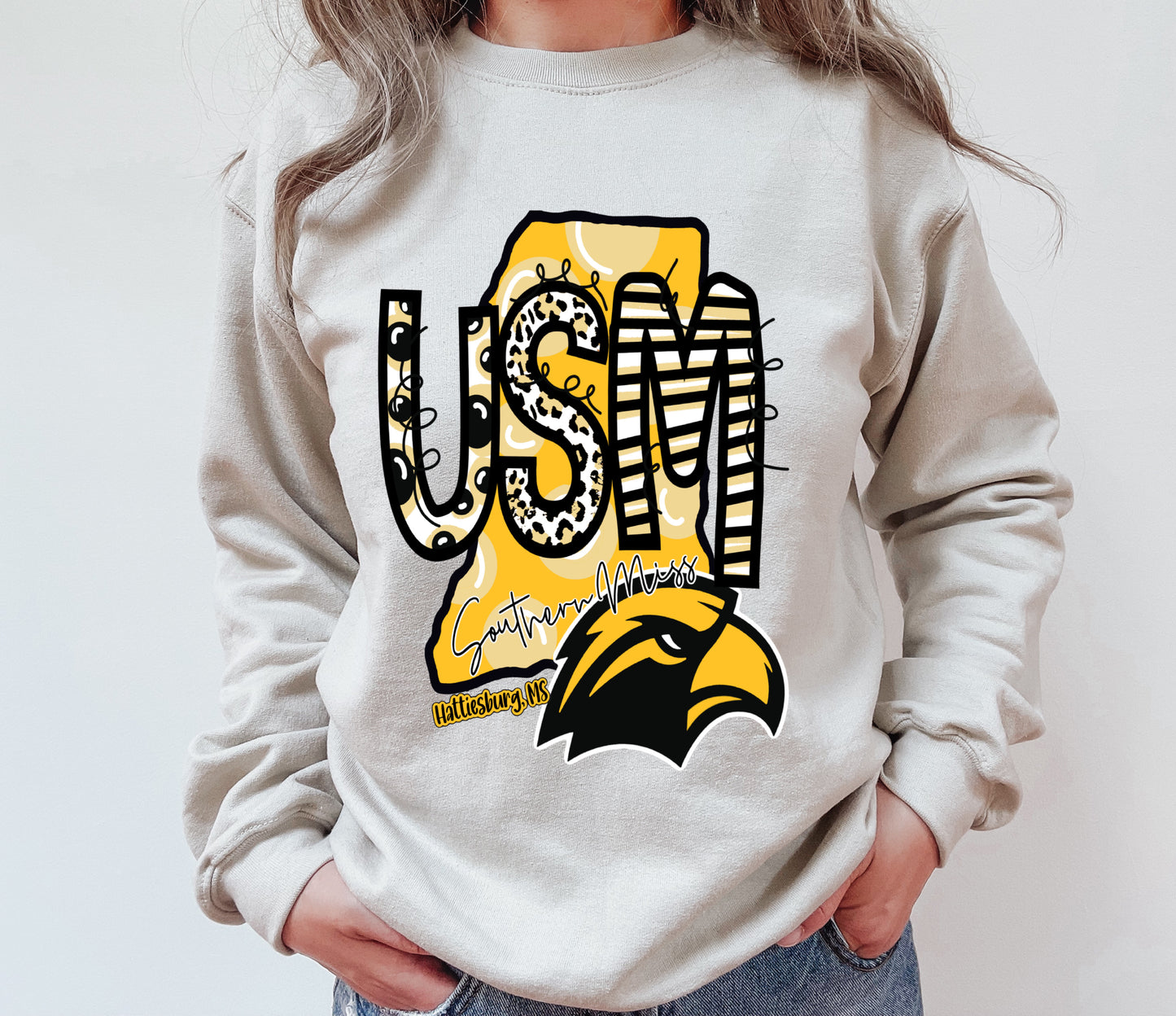 Southern Mississippi Doodle States